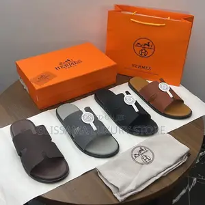 Hermes Trendy Men Slippers – Comfortable, Durable Stylish