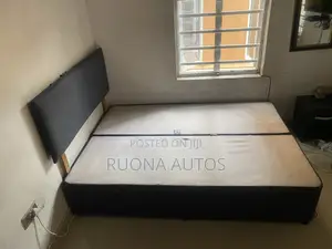 4.5 by 6 Bed Frame Neatly Used