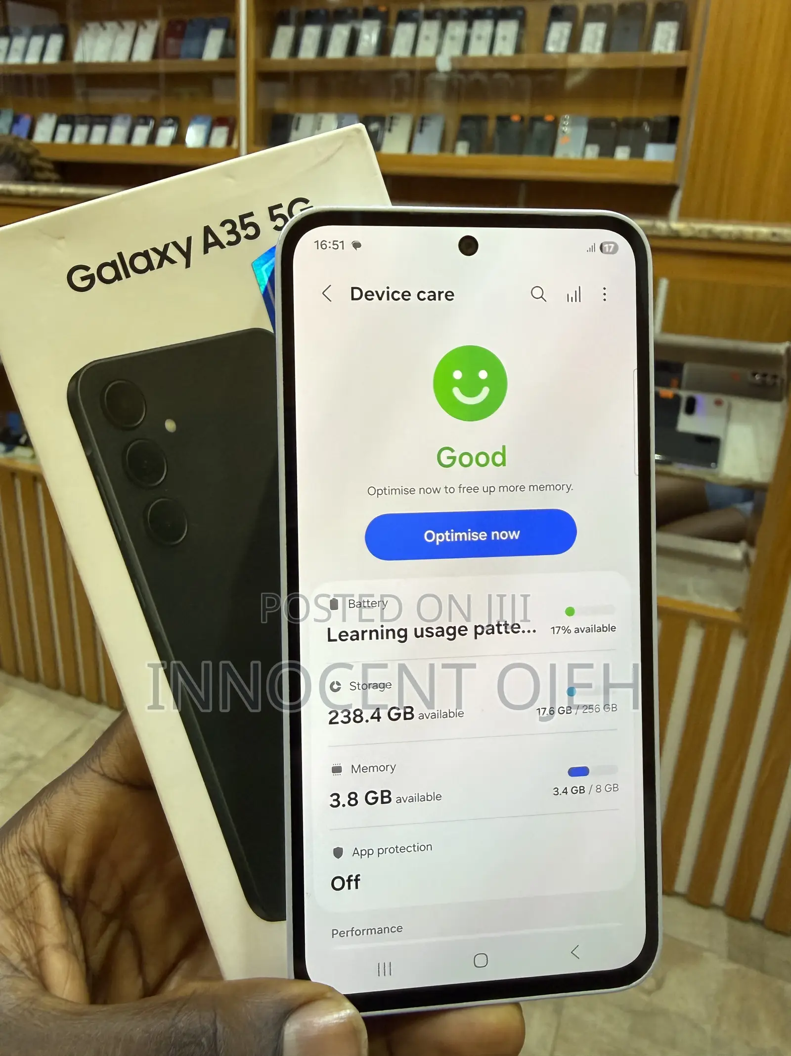 Samsung Galaxy A35 256 GB Blue