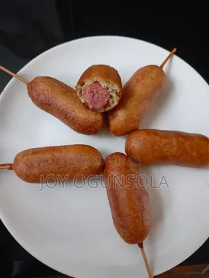 Fresh Homemade Corn Dogs
