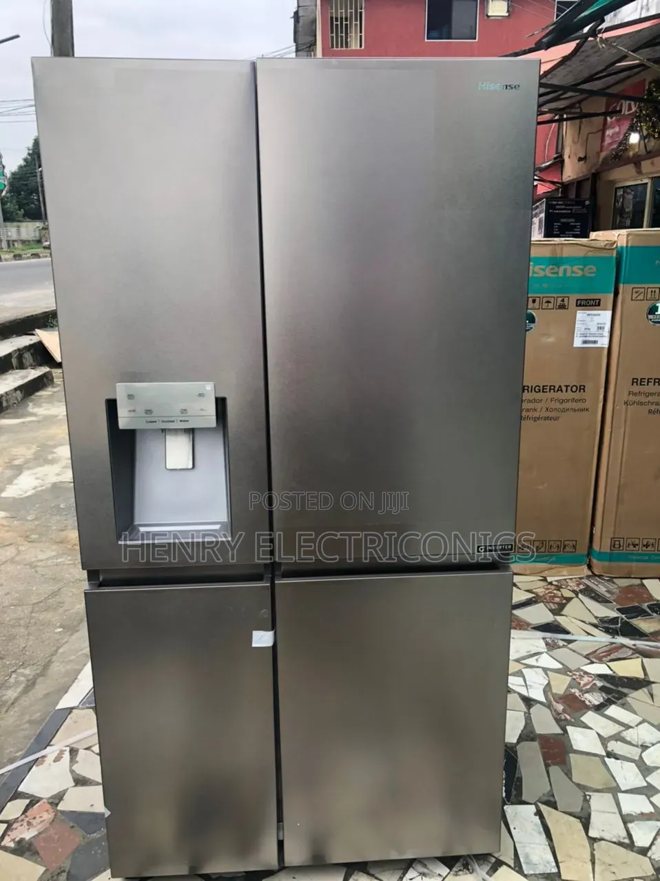 Hisense Side by Side Refrigerator