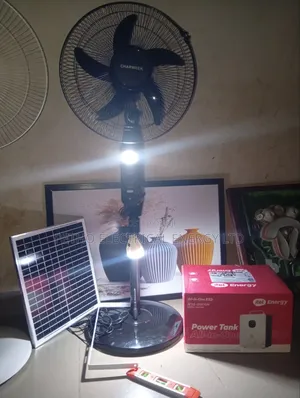Solar Rechargeable Fan