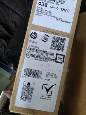 New Laptop HP 15 8GB Intel Core i5 SSD 512GB