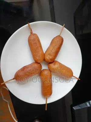 Fresh Homemade Corn Dogs