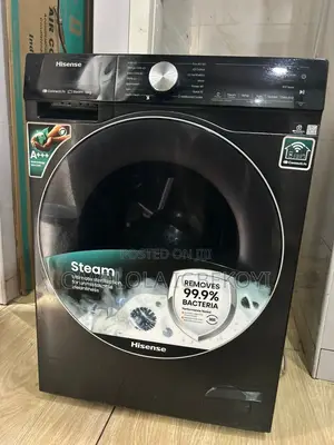 12kg Hisense Washer With Steam—Deep Clean, Energy Saving, Reliable.