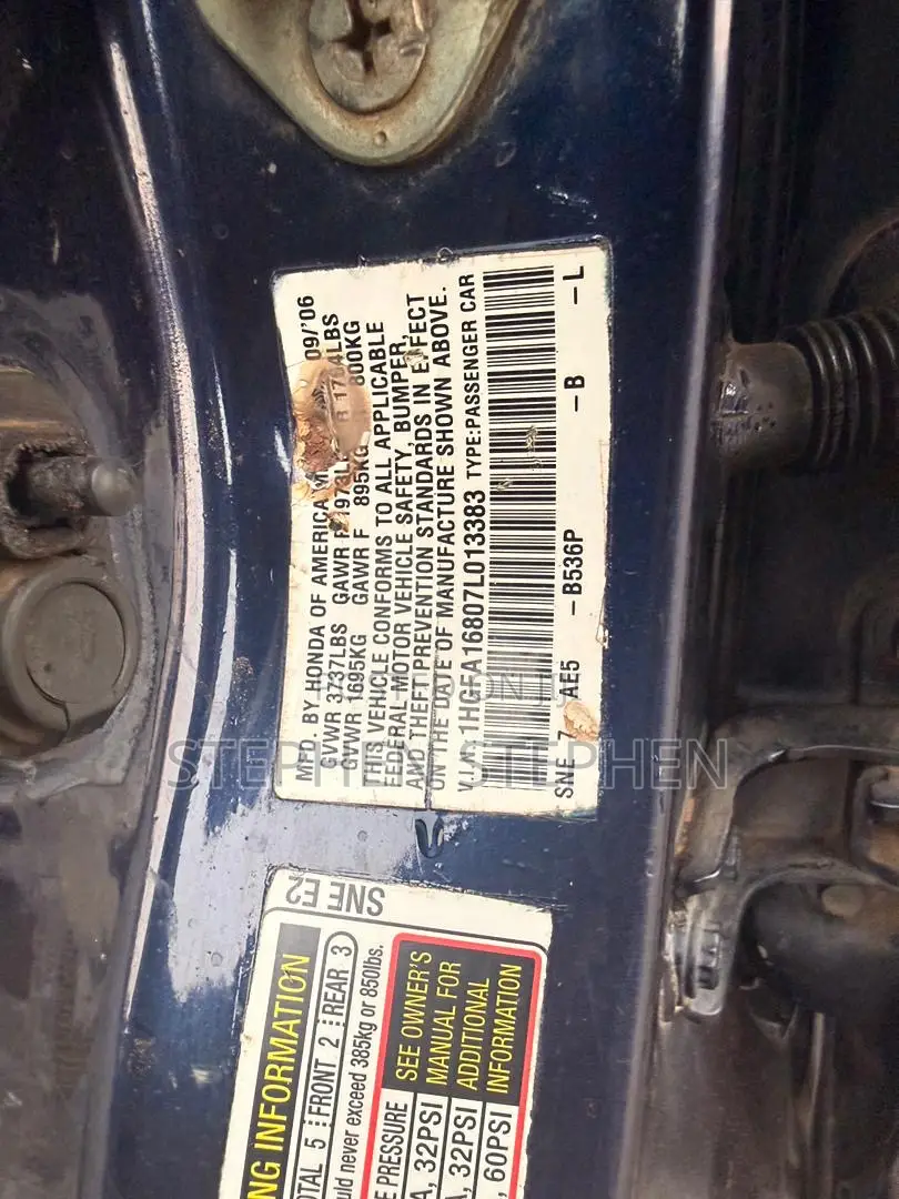 Honda Civic 2008 Blue