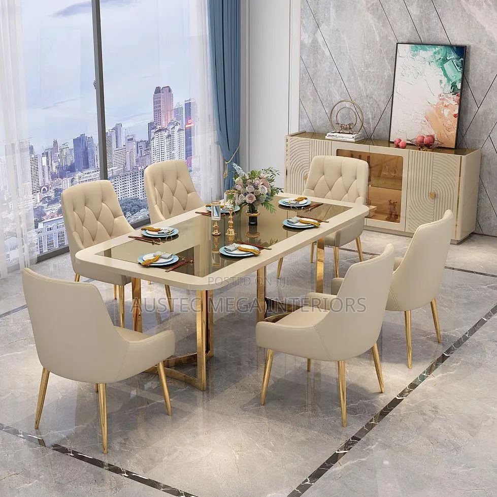Luxurious 6 Seater Dining Set