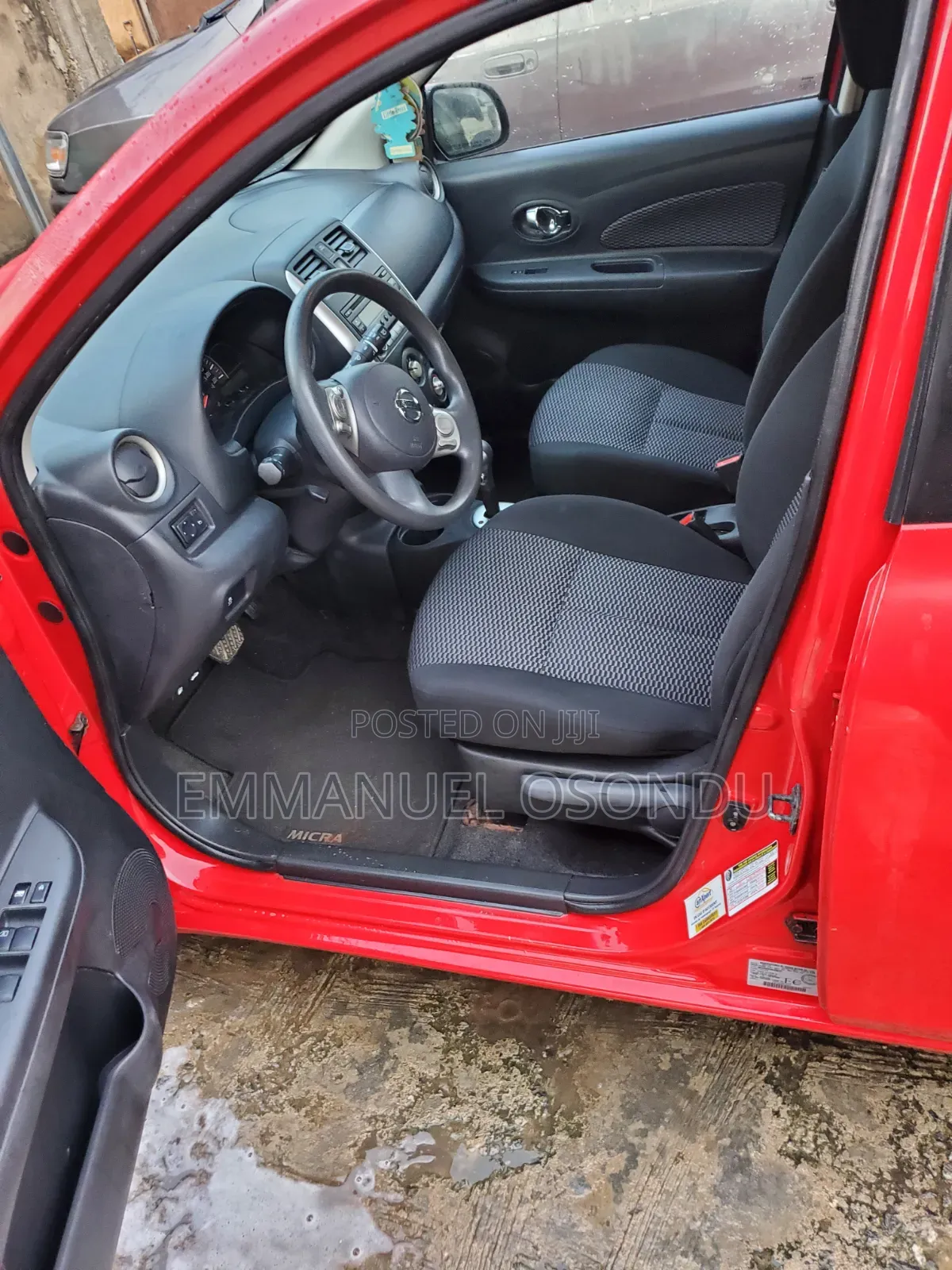 Nissan Micra 2017 Red