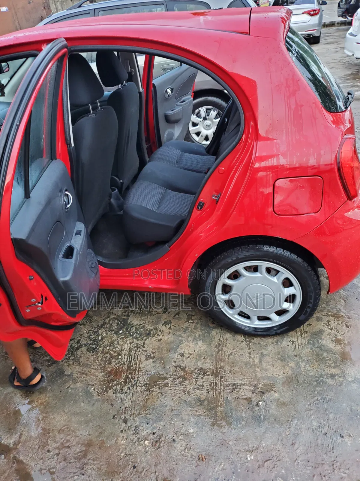 Nissan Micra 2017 Red