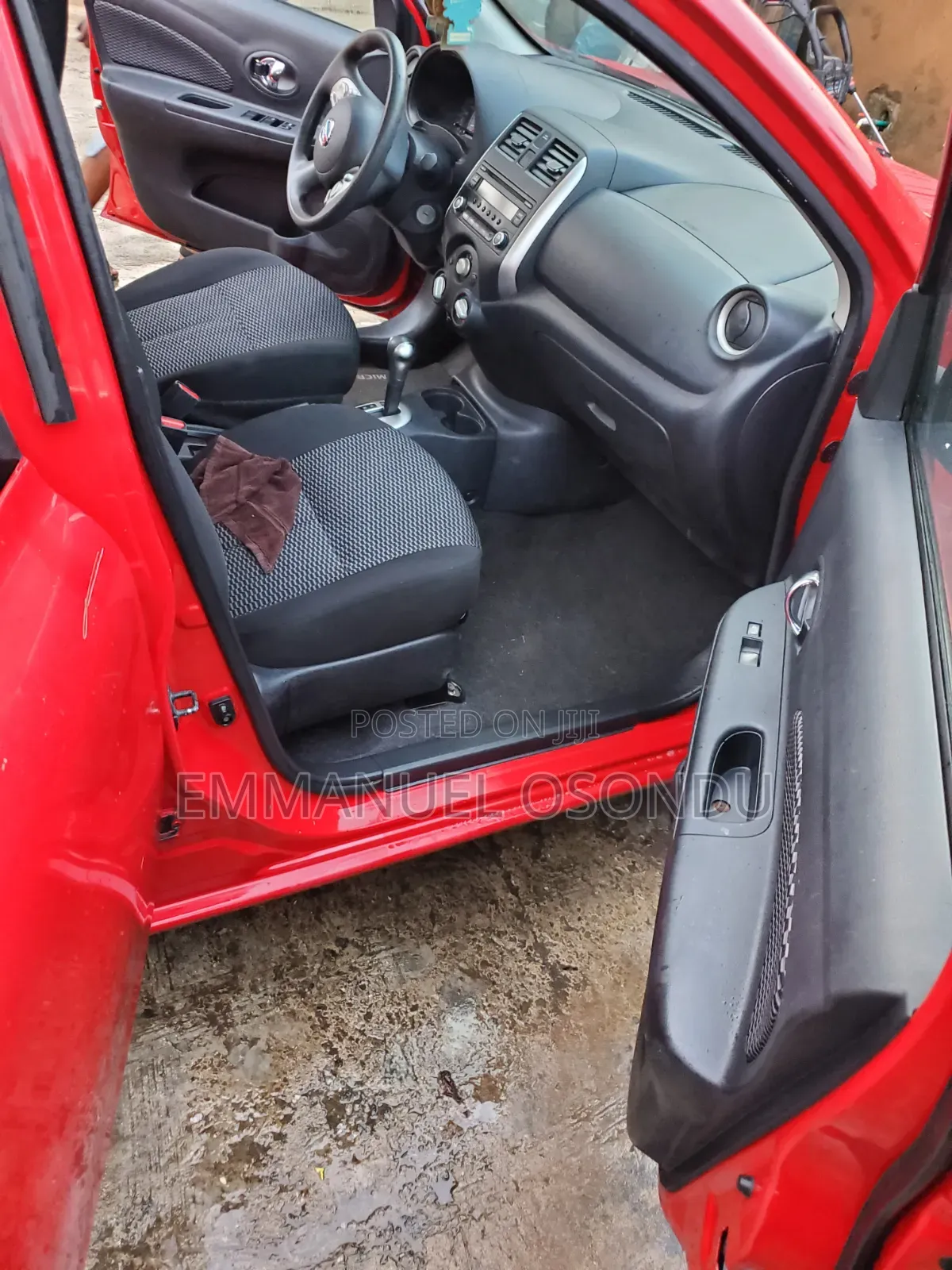 Nissan Micra 2017 Red