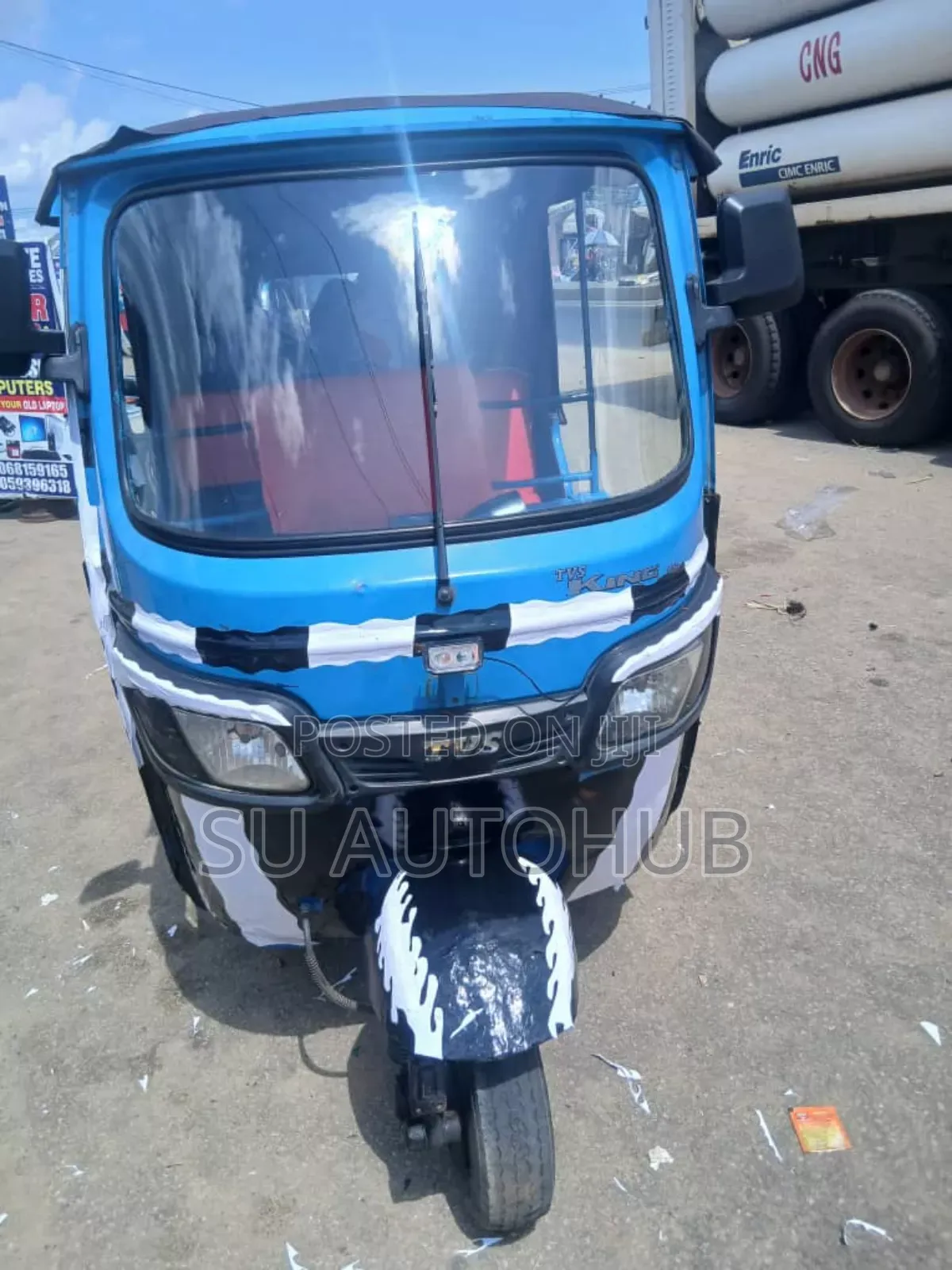 TVS King Cargo 2020 Blue