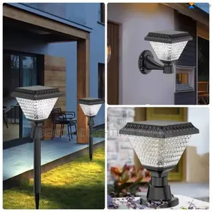 Solar Fence Light Available in Standing and Wall