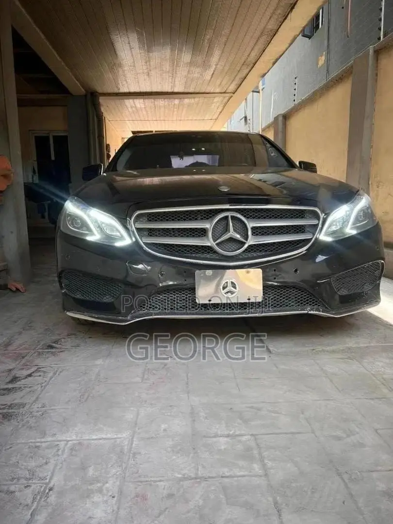 Mercedes-Benz E350 2014 Black