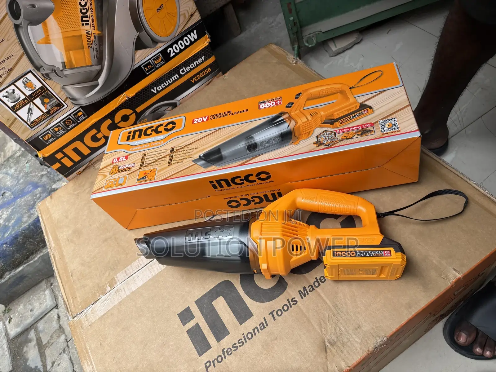 20v Cordless Vacuum Cleaner