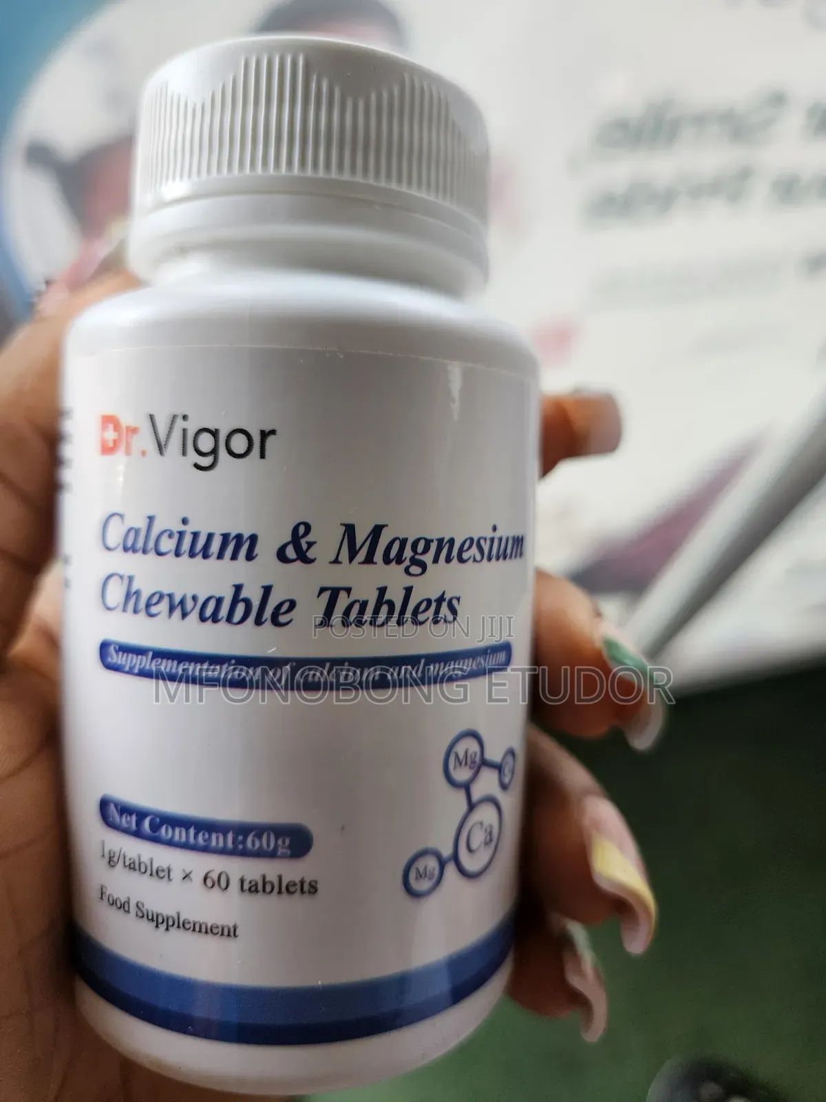 Calcium and Magnesium Chewable Tablet