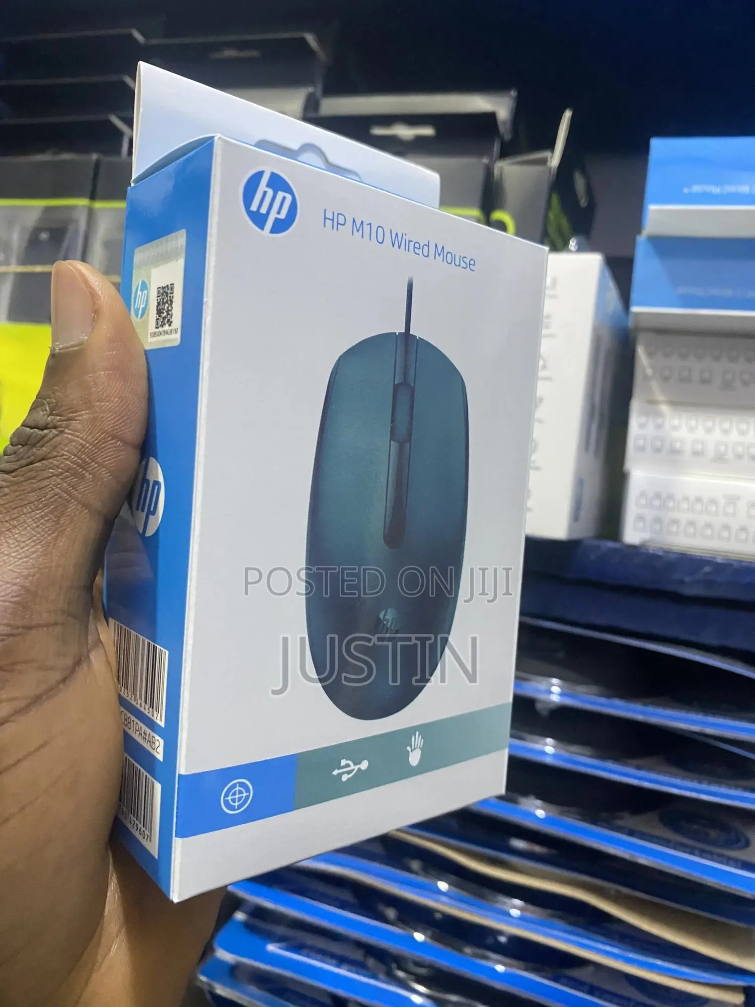 M10 Hp Wired Mouse