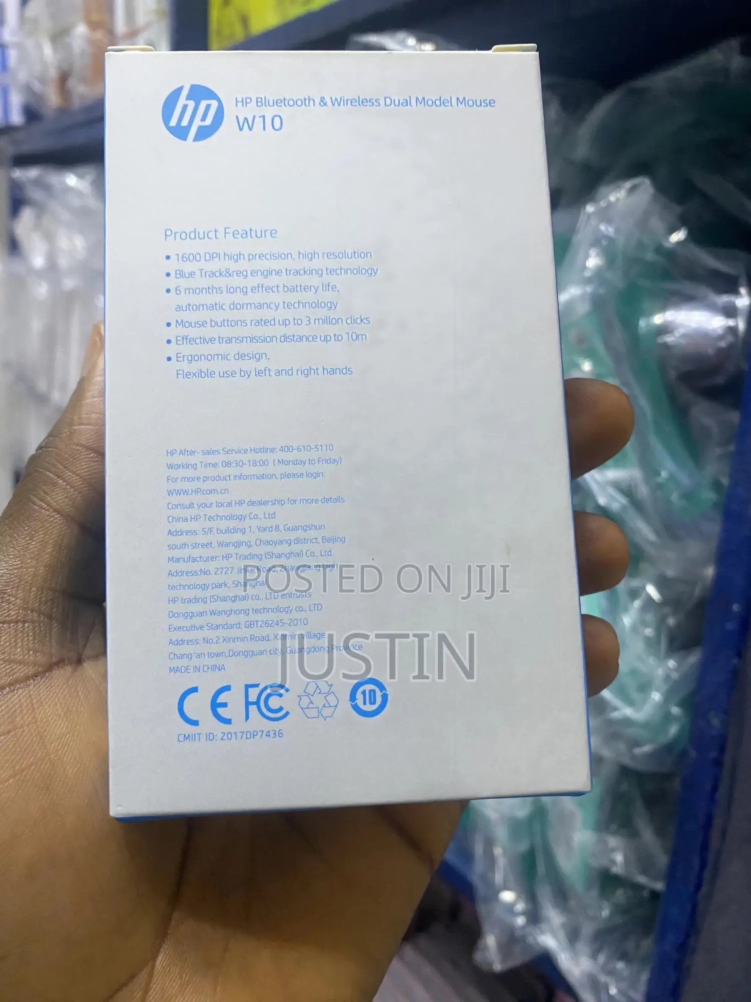 Hp Bluetooth And Wireless Rechargeable Mouse