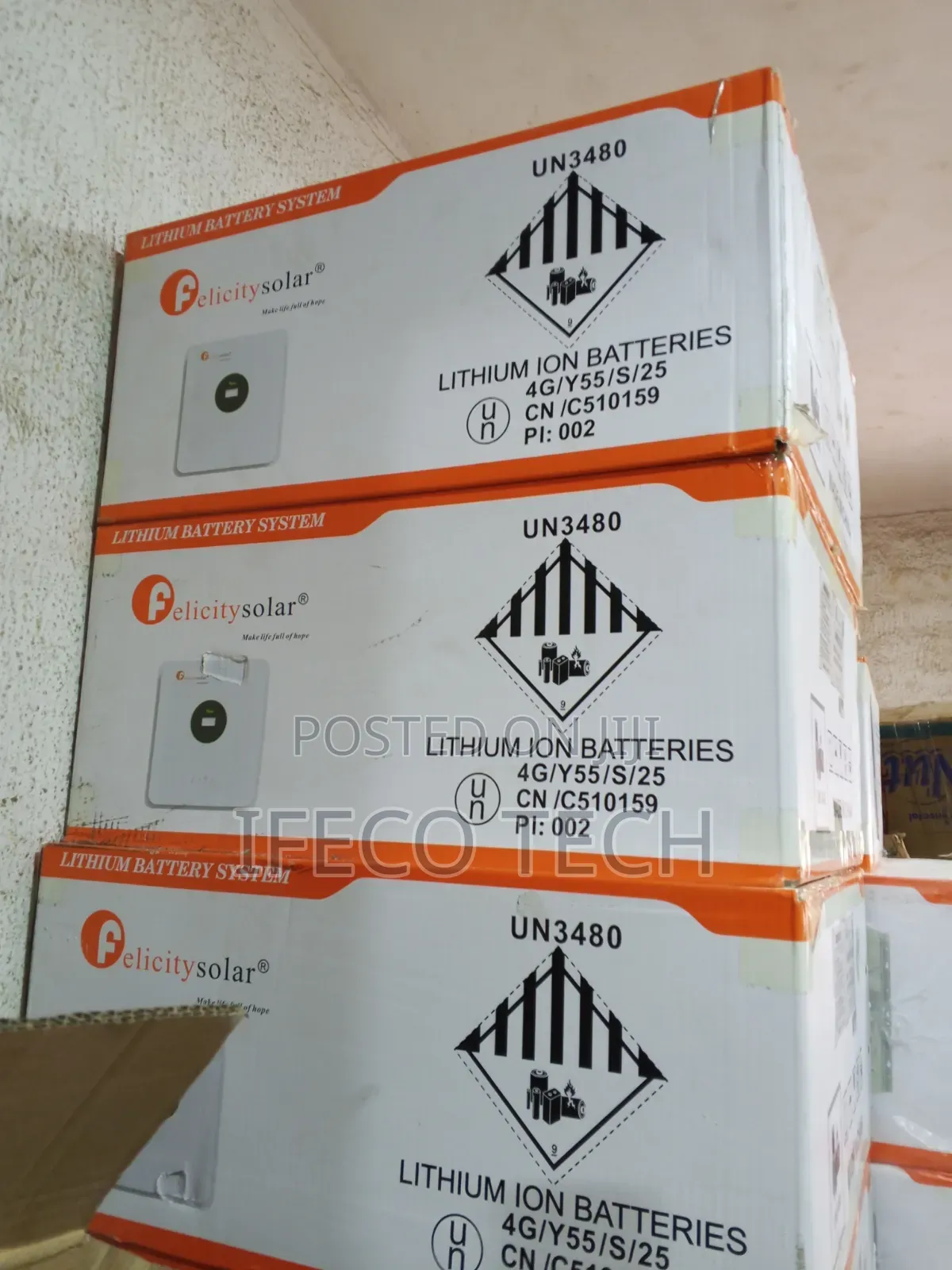5kwh 24volt Felicity Lithium Battery