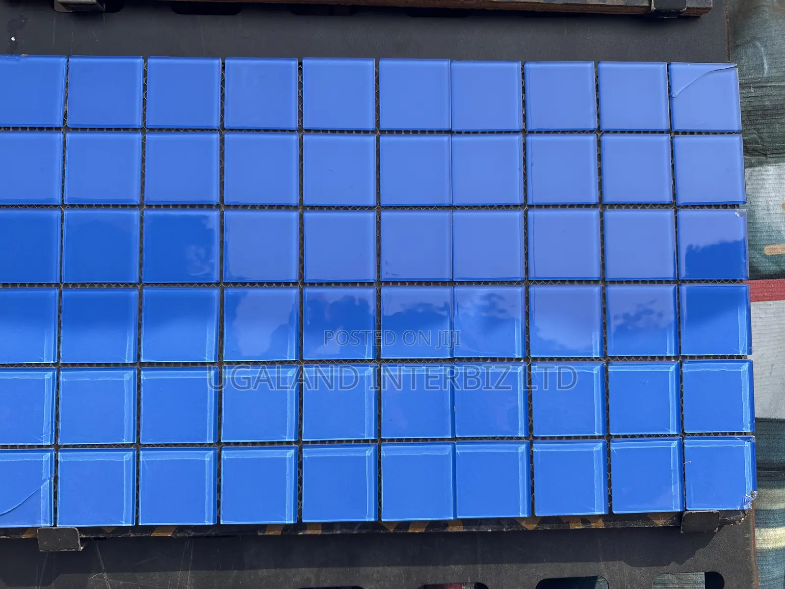 Ocean Sky Glass Mosaic