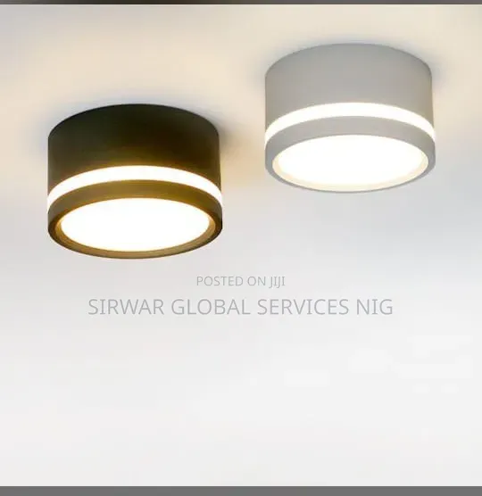 Led Cantilever Down Light Black And White