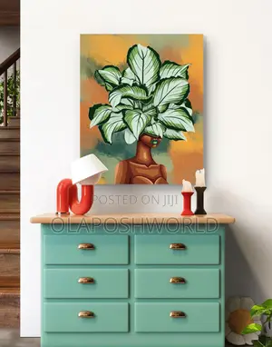 Abstract Flower 1pcs Wall Art