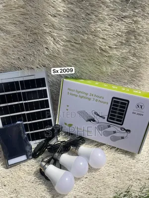 The Sx-2009 Solar Lighting System