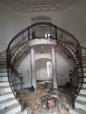 Wrought-Iron Handrail C Curve