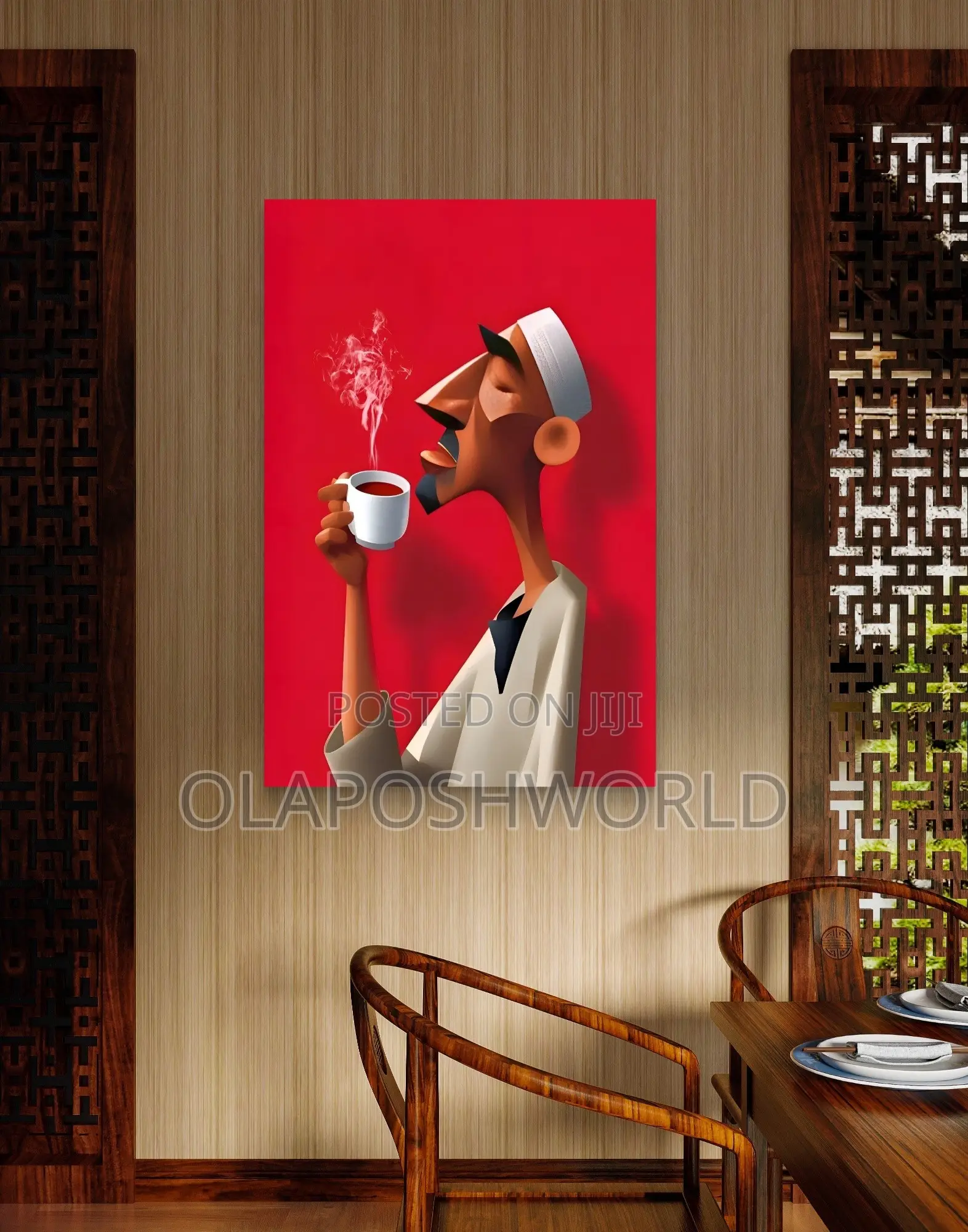 Coffee Time 1pcs Canvas Wall Art