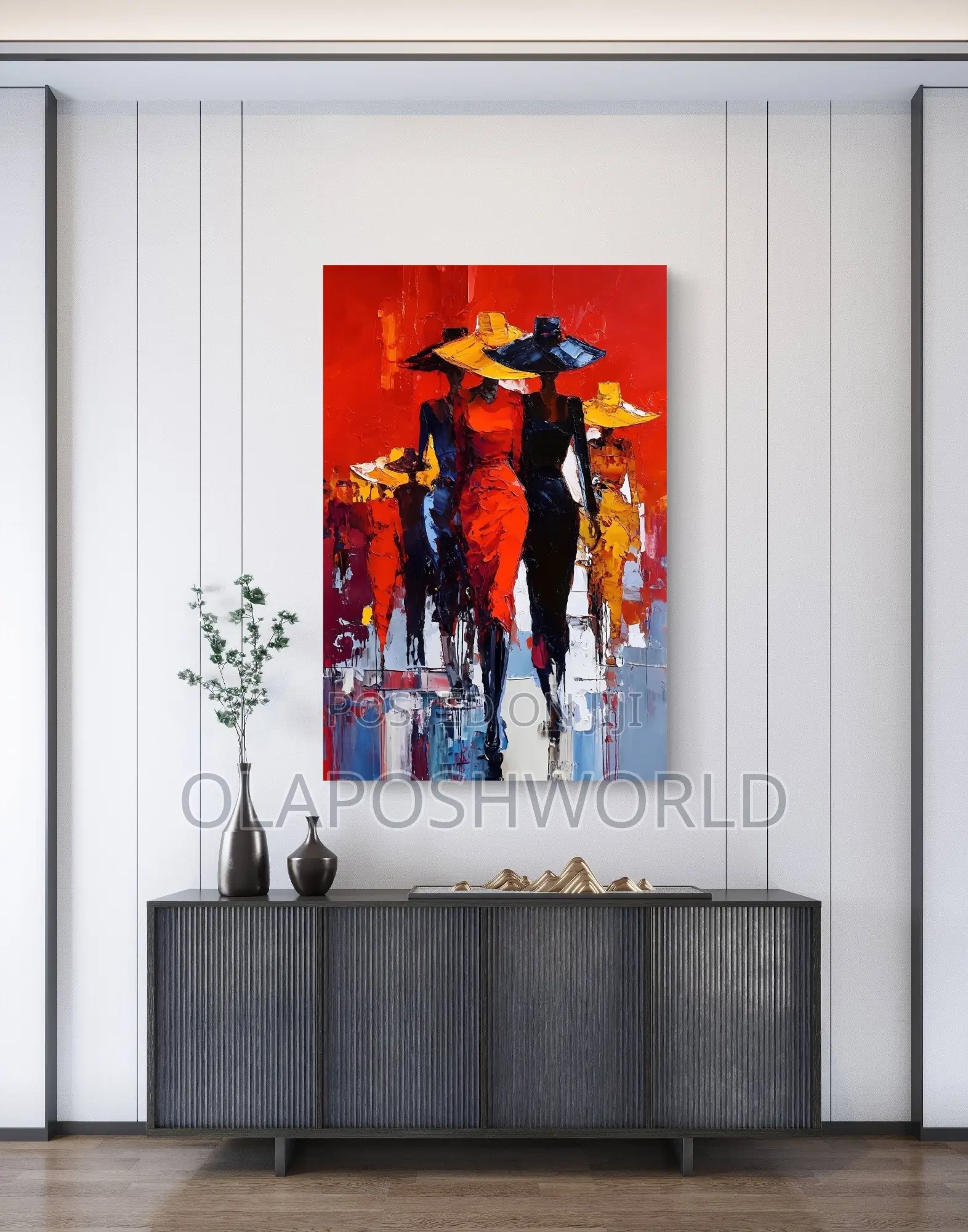 Enire 1pcs Canvas Wall Art