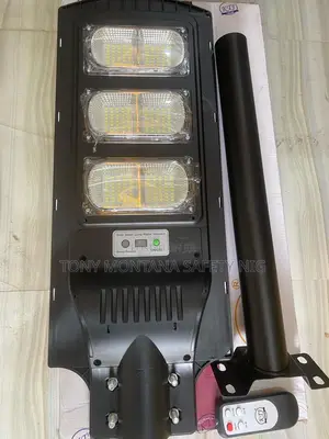 500w Solar Street Light Outdoor Led With Motion Sensor Remote -