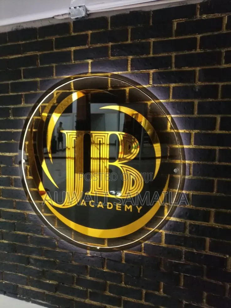 Round Job Signage