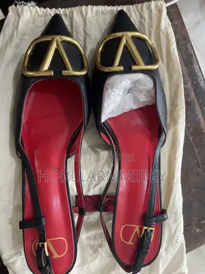 Authentic Valentino Garavani Vlogo Comfortable 3.1-Inch Stiletto Heel.