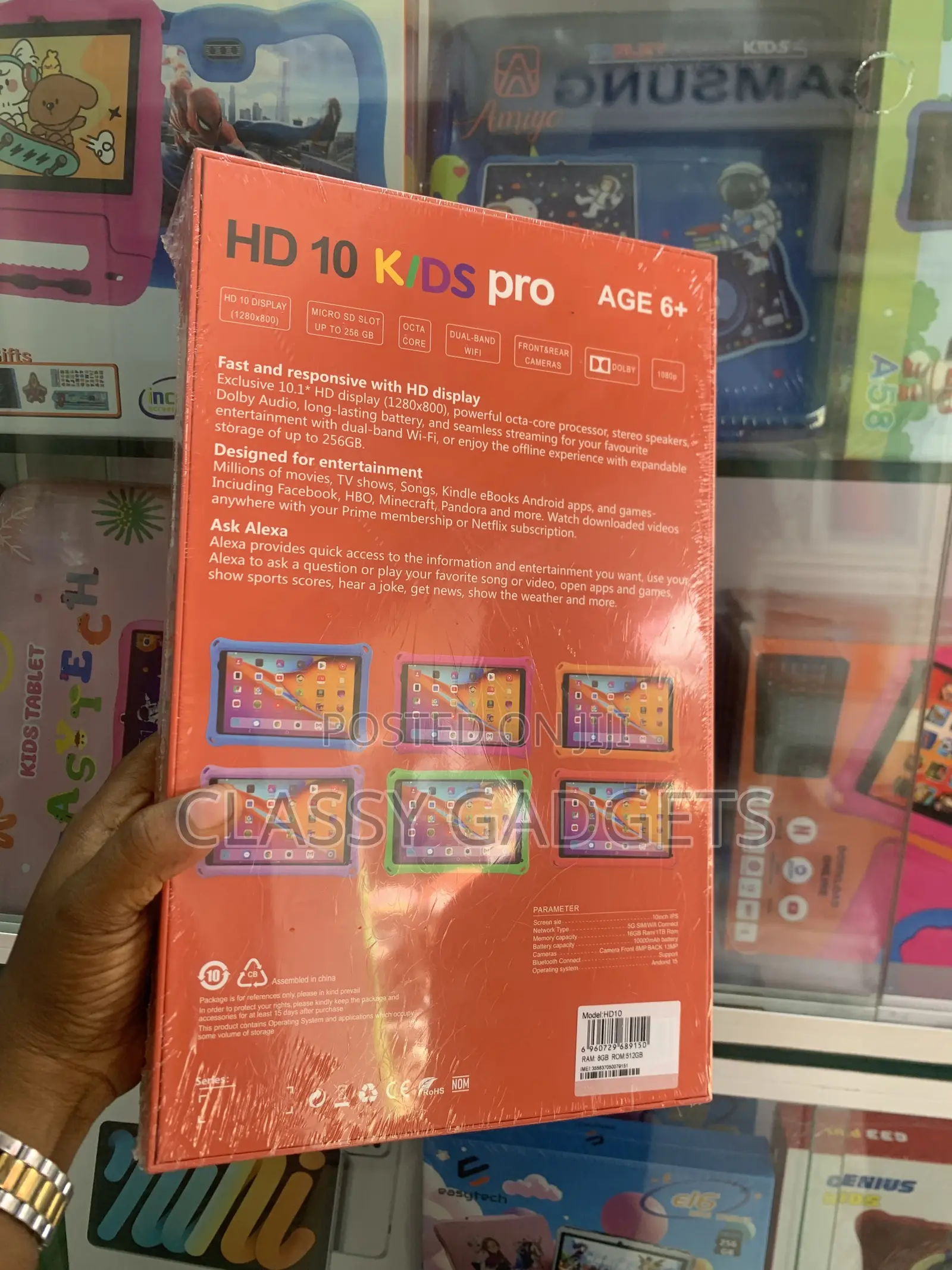 New Tablet 256 GB Red