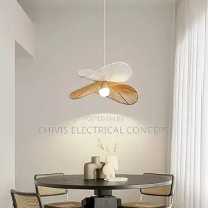 Hand Weave Hemp Rope Pendant Light Indoor Modern Hanging Lamps
