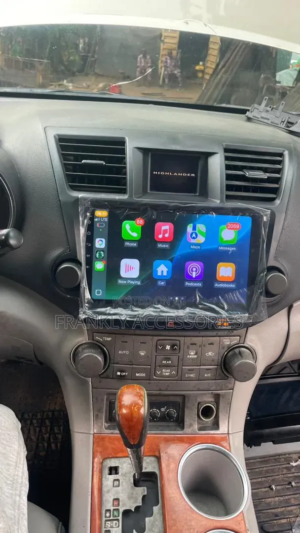 Highlander 2008-2013 Apple Carplay Navigation Android Screen