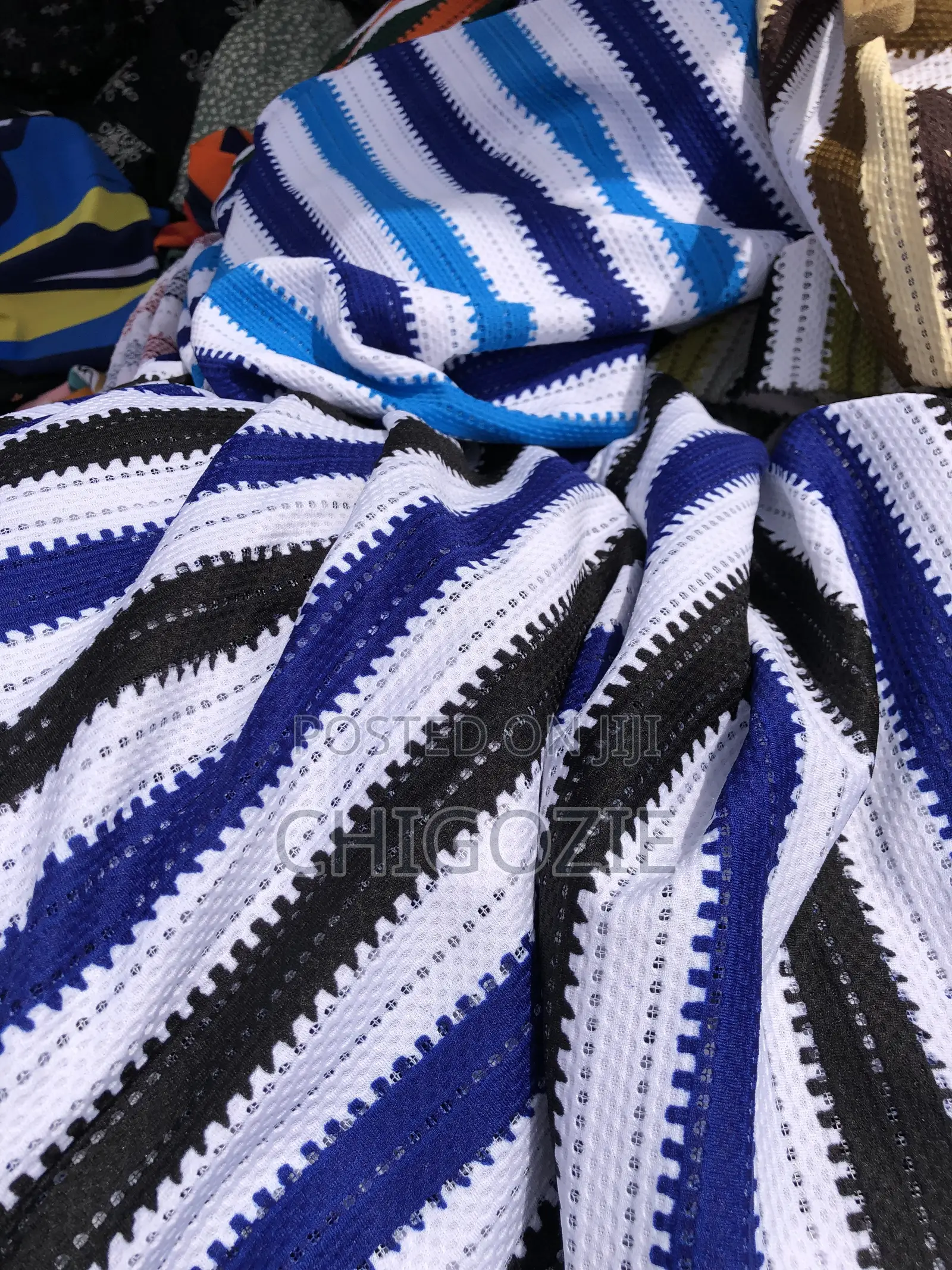 Fabrics Stripe Window Net