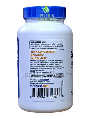 Nutricost Serrapeptase 120,000 Spu – 120 Capsules Enzyme Supplement