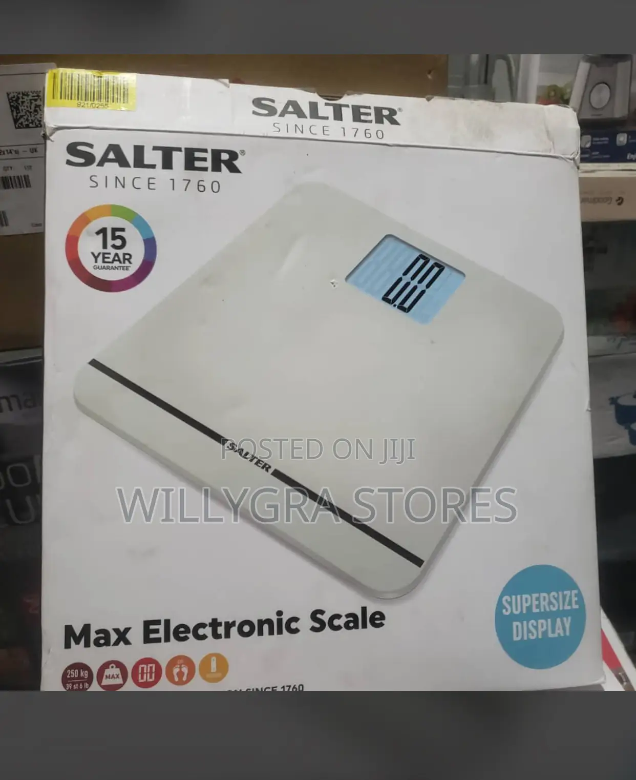 Salter Max Electronic Scale (250kg)