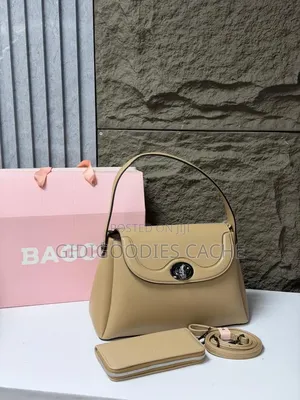 Structured Top-Handle Leather Handbags