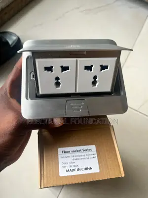13amps Double Floor Socket