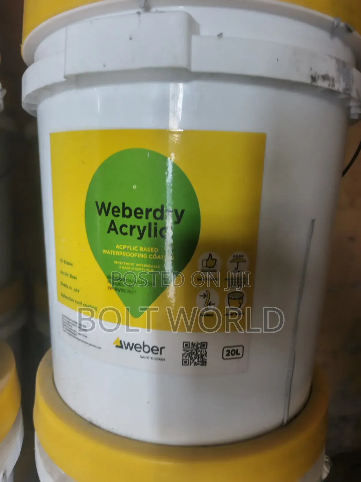 Weberdry Acrylic Waterproof Solution/Coating