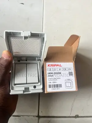 2 Gang Wheather Proof Switch