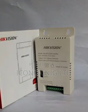 Hikvision 4ch Power Adapter/ Power Supply – Ds-2fa1225-C4