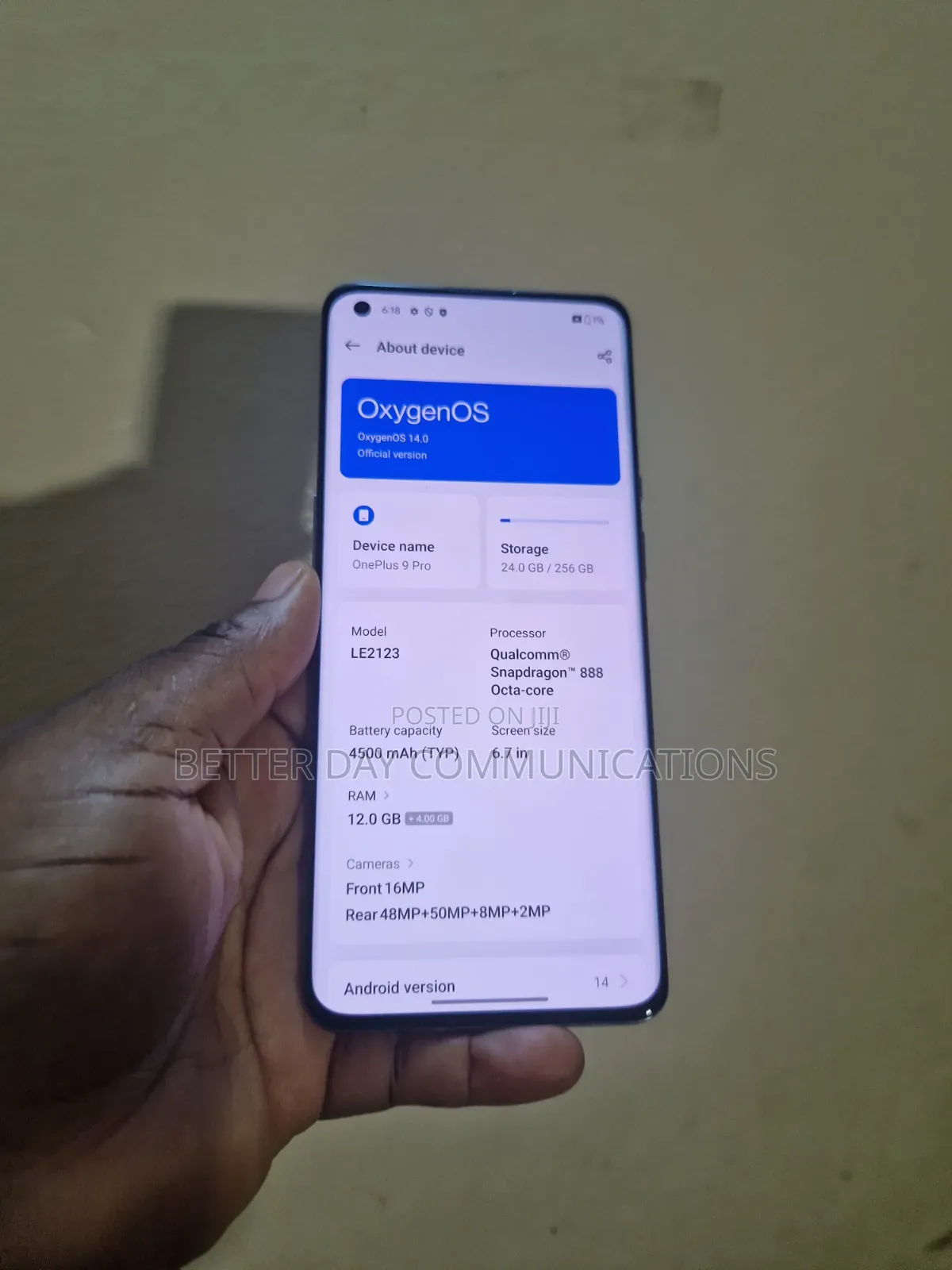 OnePlus 9 Pro 256 GB Gray