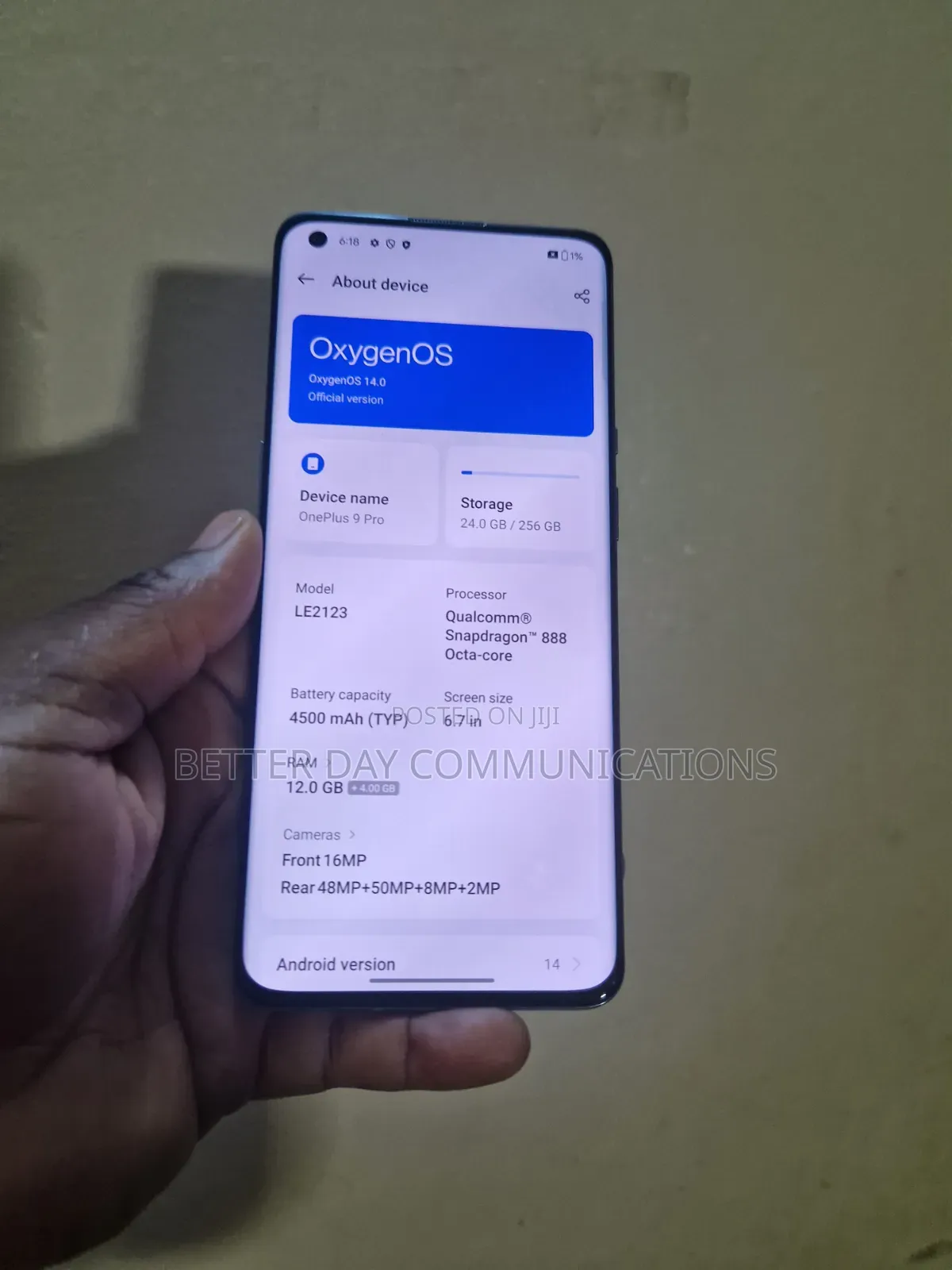 OnePlus 9 Pro 256 GB Gray