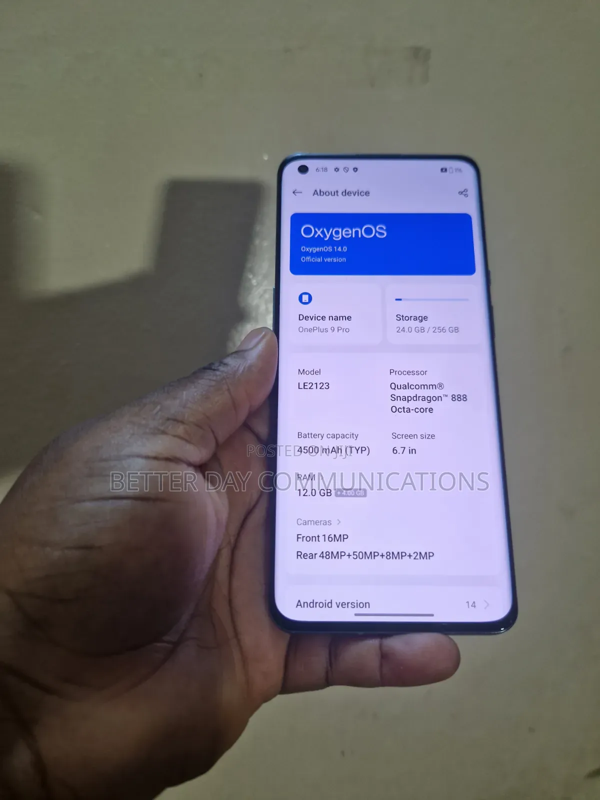 OnePlus 9 Pro 256 GB Gray