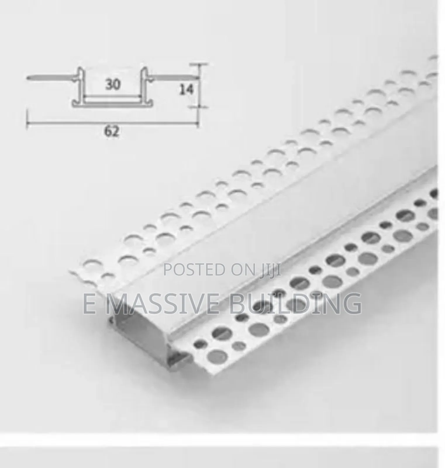 Aluminum Led Tile Trim Profile
