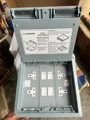 Floor Box and 13amps and Data Port Hole