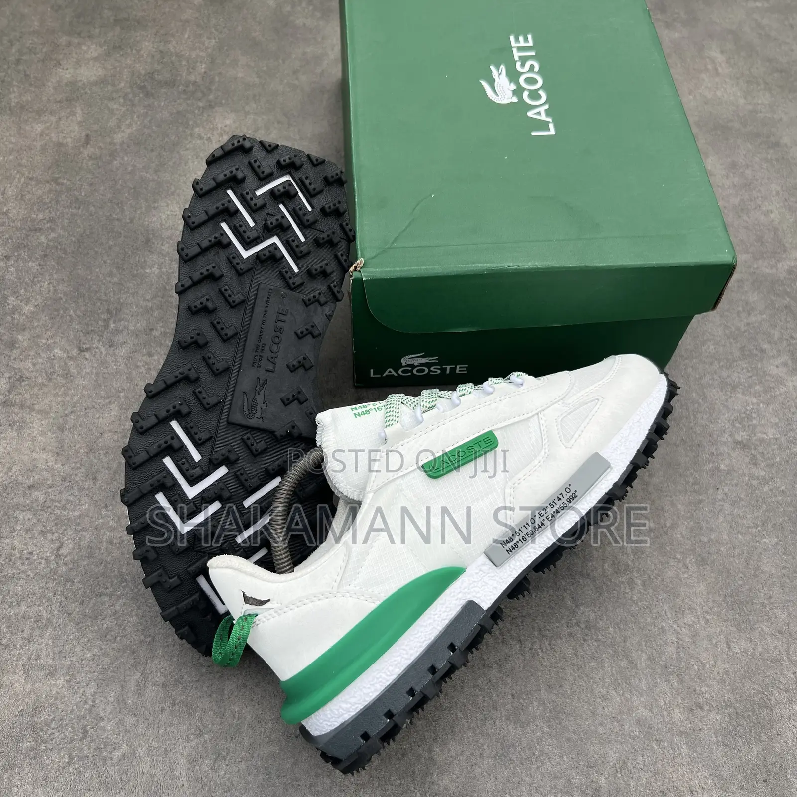 Original White Lacoste Runner