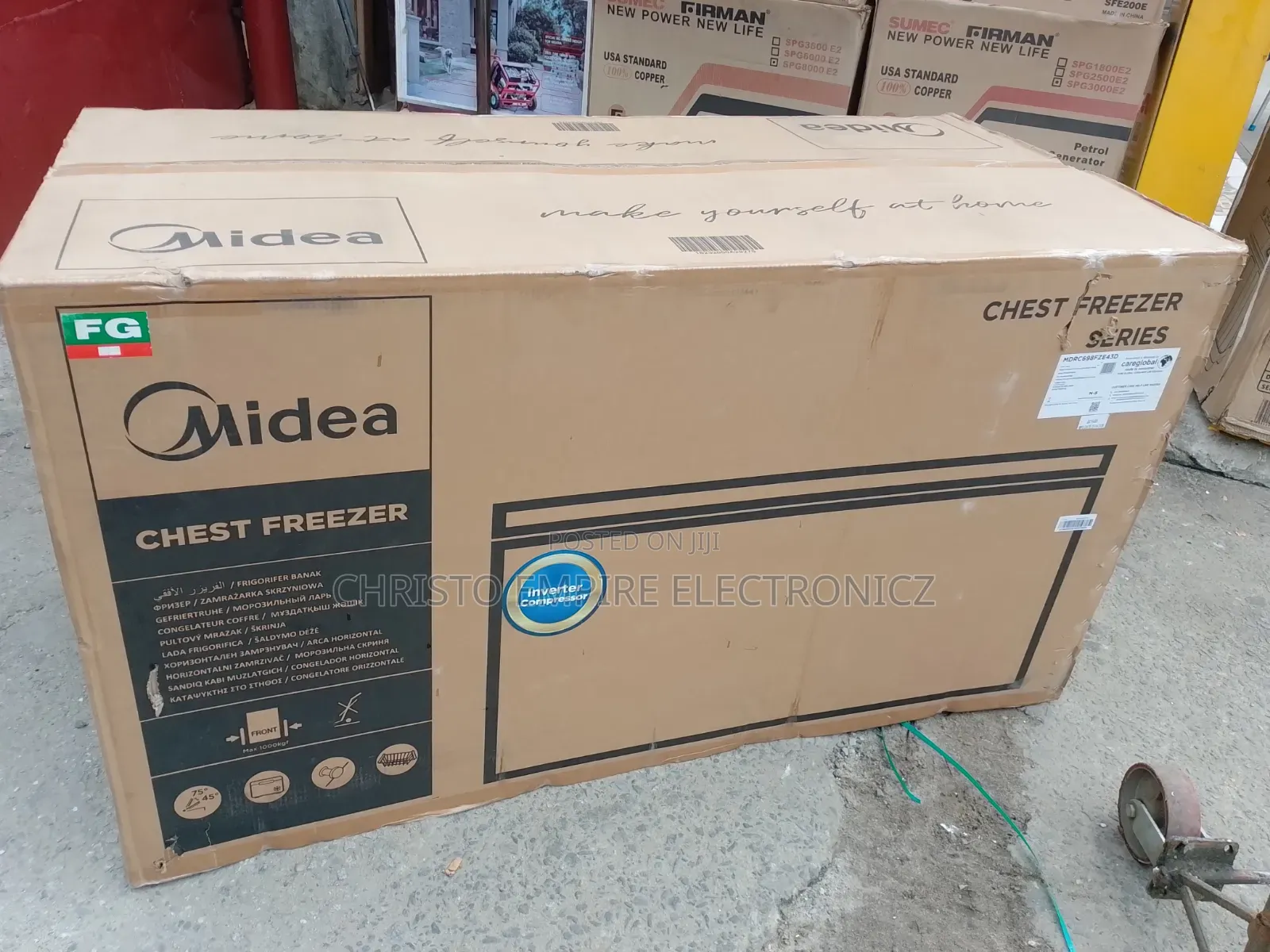 Midea Inverter Deep Freezer 6fit
